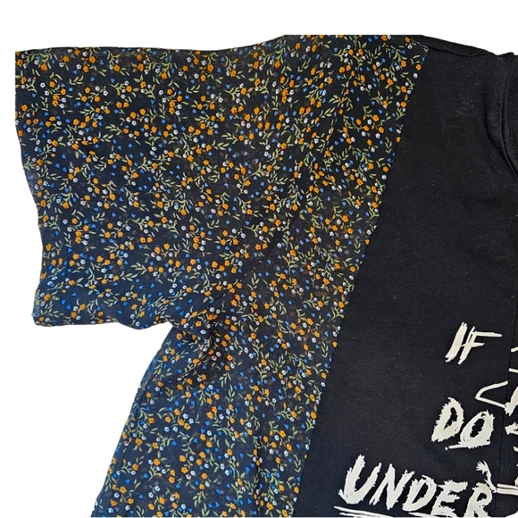 • TWIST • "If You Don't Understand It's Not For You" Patchwork T-shirt - Picture 2 of 7